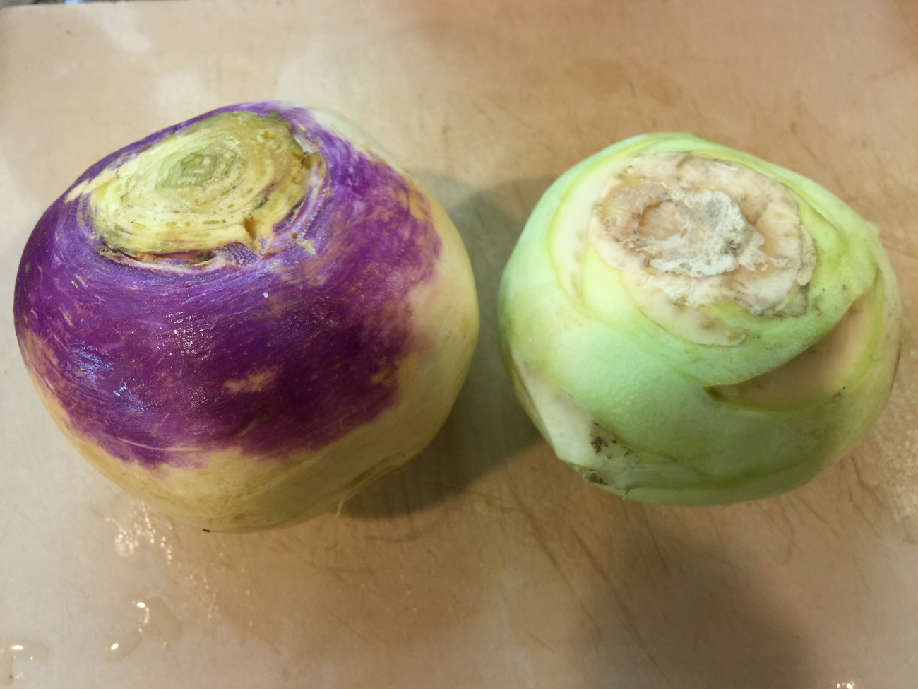 TurnipとKohlrabiの比較